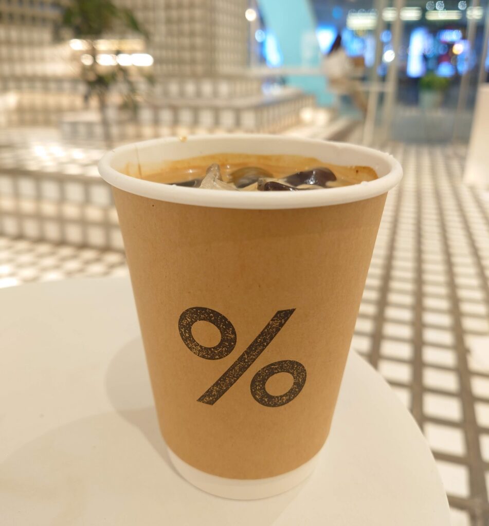 コーヒー％